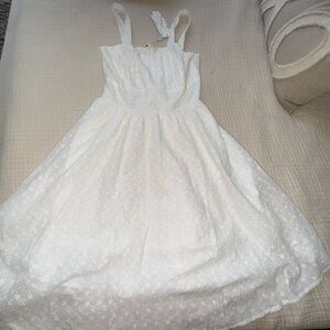 Elegant White Kids Dress